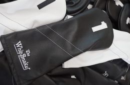 The Pure Collection in stealth black leather and pure white leather made a classy gift for the players at TPC Stonebrae event!