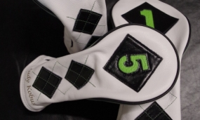 Custom Reserve - 
Body - Pure White 
Pattern -  argyle black italian with lime green stitching
Diamond Patch - lime green
Piping - stealth black
Side Panel - lime green
