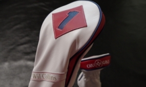 Custom Reserve 
Body - Pure White 
Diamond Patch - Bulls eye red with cobalt underlay
Pattern - vintage stripe, pure white
Piping - bulls eye red
Side Panel - Cobalt