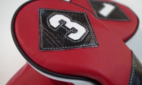 Custom Reserve 
Body - Bulls eye red
Diamond Patch - black italian
Pattern - vintage stripe, black italian
Piping - stealth black
Side Panel - pure white