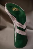 Rickie Fowler custom design for Masters 2014
Green body with Pure white side panel and autograph etched on side panel