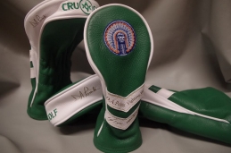 custom reserve set for PGA Tour Pro D.A. Points
Green Body with Dual Chevron, Pure White side panel, piping and personal autograph etched for the Masters Tournament 2014