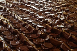 custom event order
shoe bags, dopp kits, valuables pouch
chestnut leather