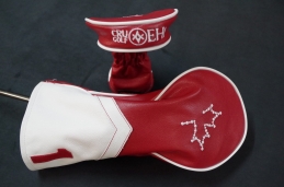 This custom design was done for a Cru fan that had some creativity and wanted to do something unique. Pure white body with scarlet red accents.